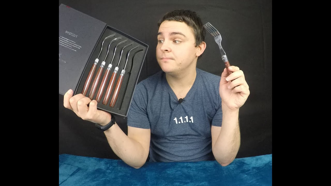 Premium Dinner forks set Laguiole Cutlery by Halingshan