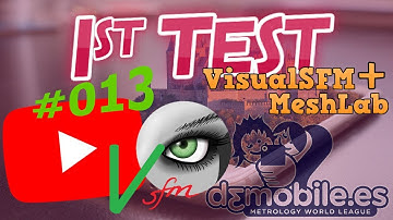 D3MOBILE 013 - 1st TEST 03 - (VISUAL SFM + MESHLAB) Install VISUAL SFM