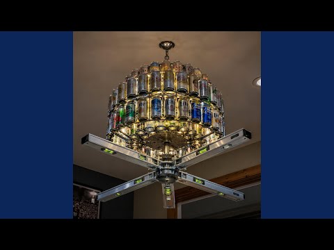 Beer-delier fan (indoors)