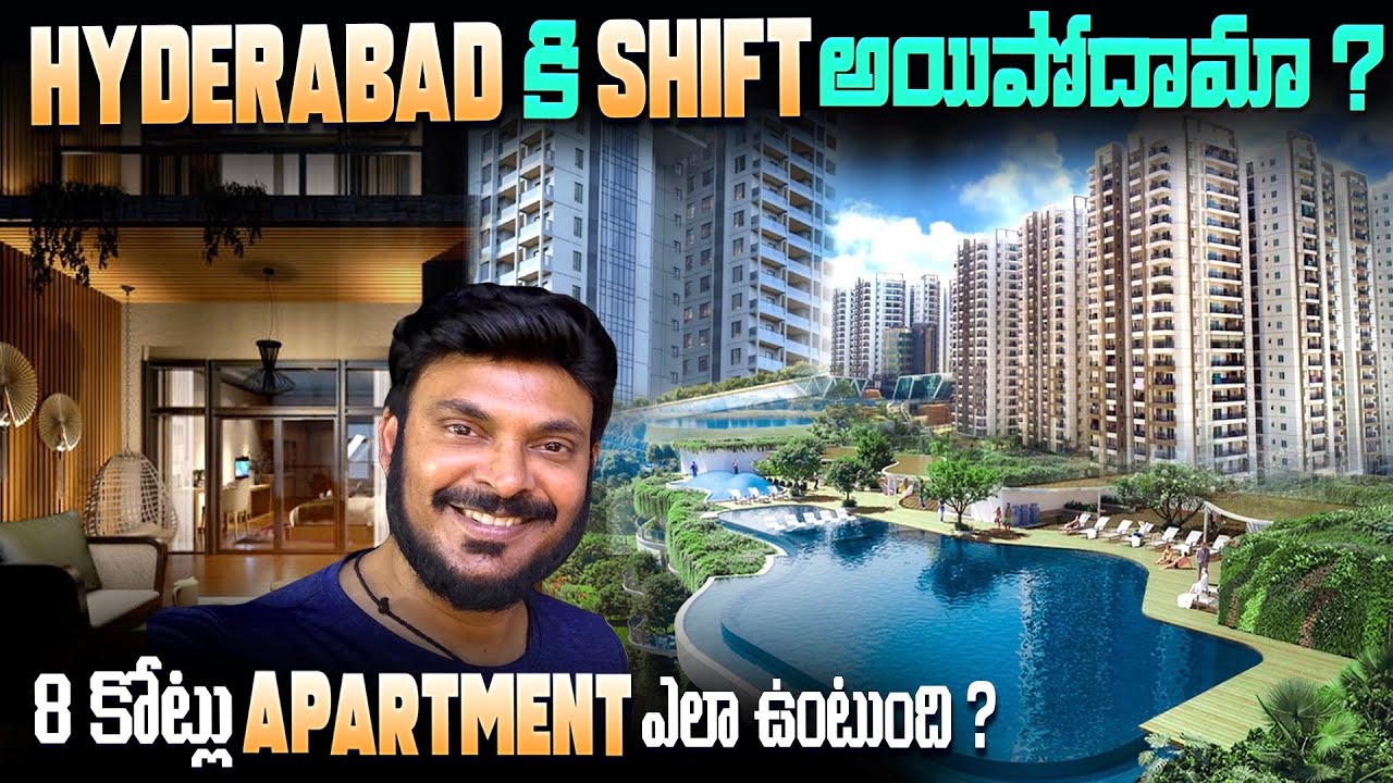 HYDERABAD కి SHIFT అయిపోదామా | 8Cr Rupees Apartment in Hyderabad | Ravi Telugu Traveller