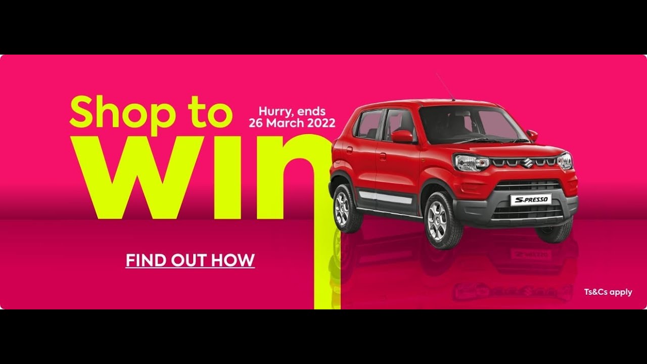 Shop with homechoice and WIN A CAR! - YouTube