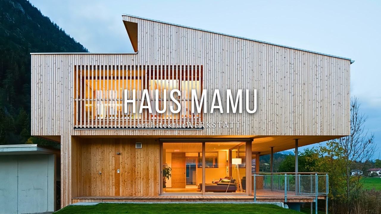 Modern CLT Timber House in Münster | Minimalist Alpine Inspired Family Home