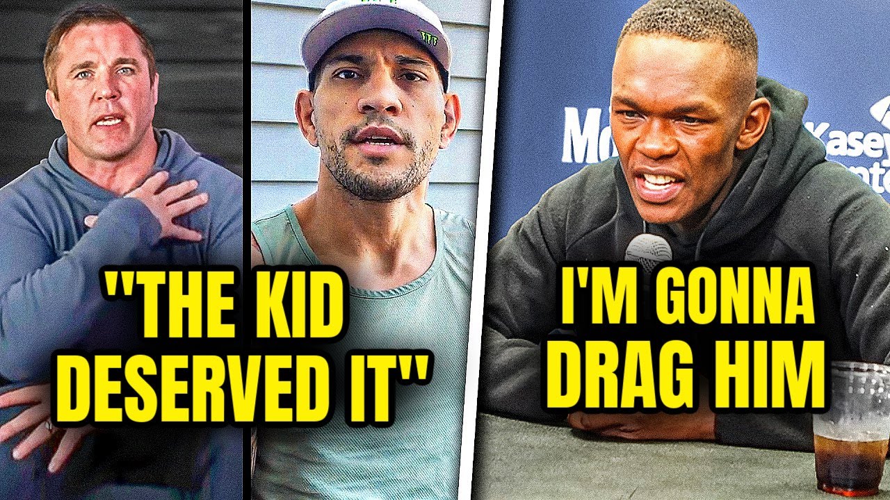 Chael Sonnen REACTION To Izzy's SLAM On Pereira's Son!  Adesanya RESPONDS To CALLOUT!