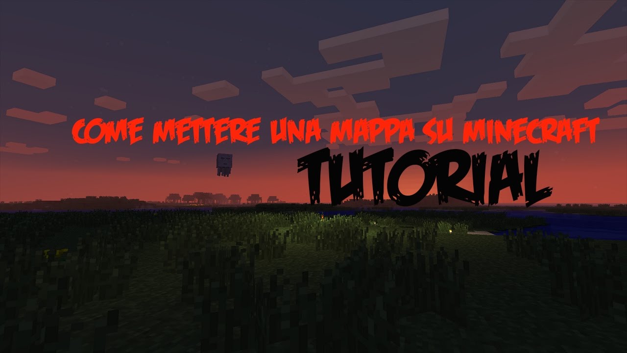 Come mettere una mappa su minecraft - YouTube