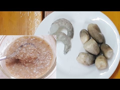 Video Cách nấu Cháo Tôm nấu nấm rơm cho bé |Thanh Tâm Food - youtube