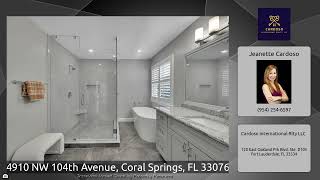 4910 NW 104th Avenue, Coral Springs, FL 33076