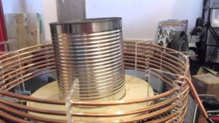DRSSTC as Induction Heater Test 1