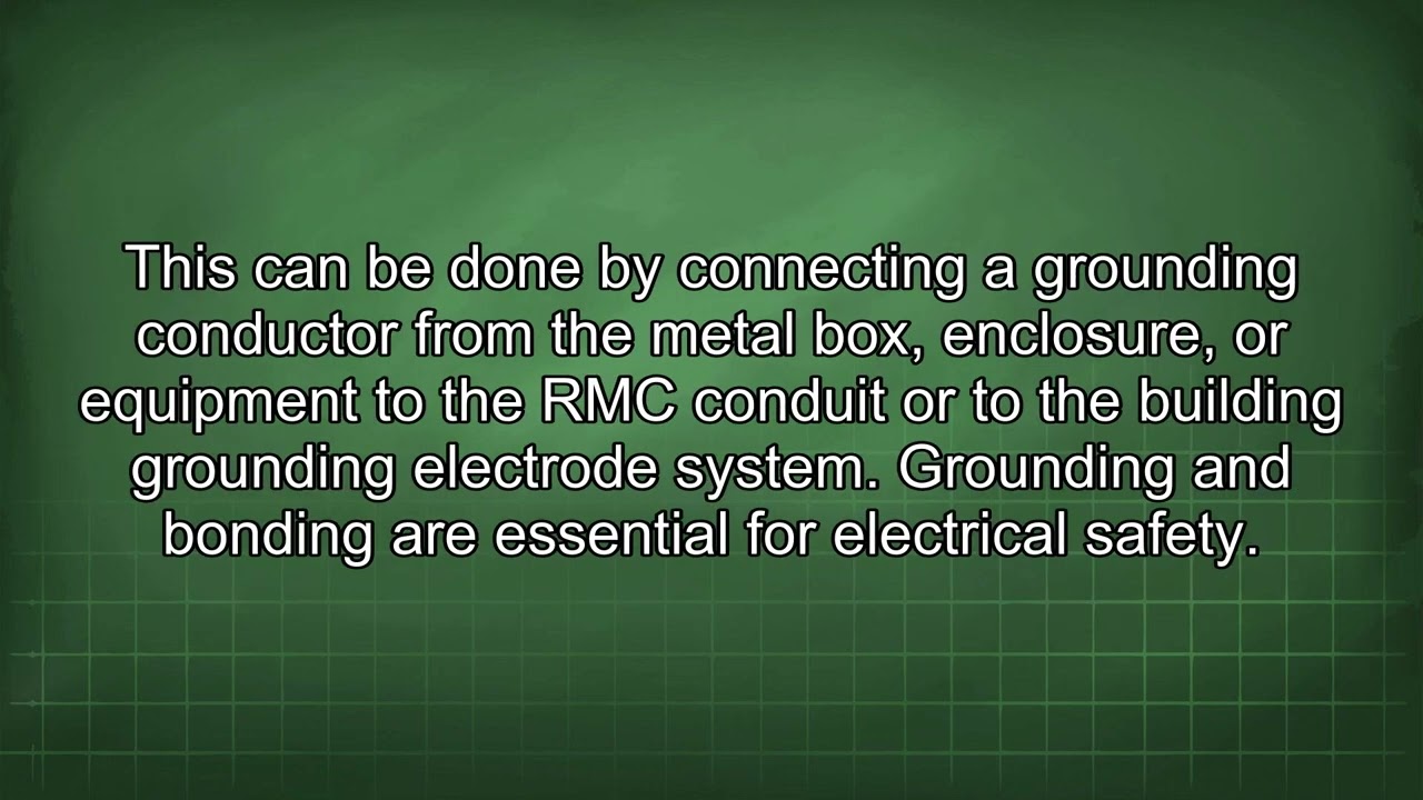 Bonding Grounding Conductor When Transitioning from PVC to RMC