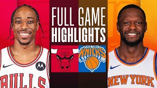 New York Knicks vs Chicago Bulls Full Game Highlights | Jan 3 | NBA Regular Season 2024