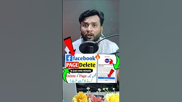 Facebook Page Delete Kaise Kare | How to Delete Facebook Page Permanently #shorts #youtubeshorts