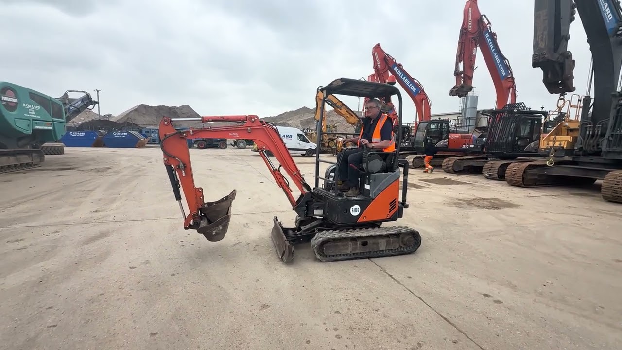 2010 Hitachi ZX17U-2 Rubber Tracked Excavator, Entered into The