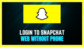 How To Log Into Snapchat Web Without Phone - (VERY EASY!)