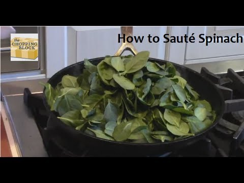 how-to-sauté-spinach