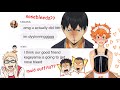 hinata in a MAID oUtfIT??- haikyuu texting groupchat