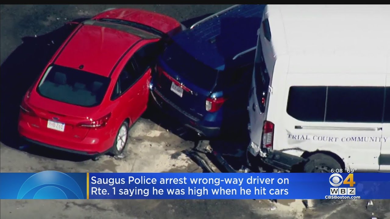 Saugus Man Accused Of Driving Wrong Way On Route 1, Crashing Into Cars ...