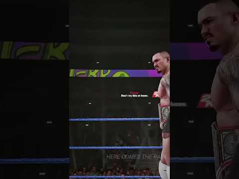 WWE2K23 CONCEPT ? DOUBLE CHAMPIONSHIP ENTRANCE #randyorton #wwe2k19 #wwe2k23