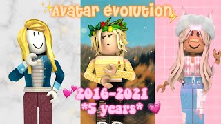 Roblox Avatar Evolution 2016-2021 *5 YEARS!* || LifeAsKit