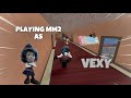 Vexy destroys teamers in mm2  gameplay keyboard asmr