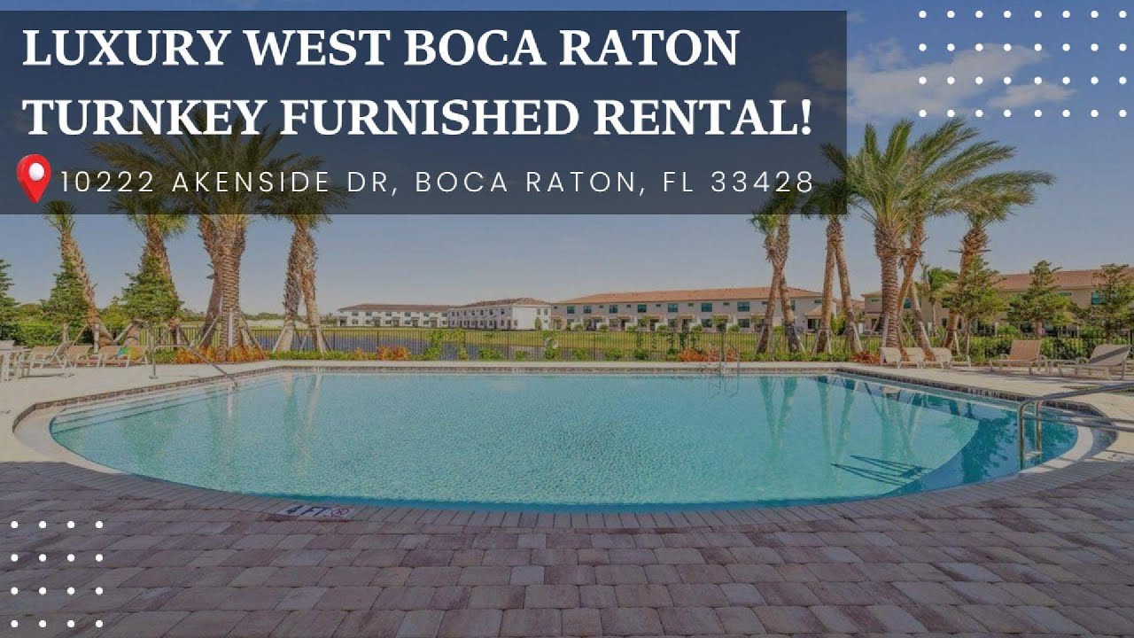 Furnished Rental Boca Raton