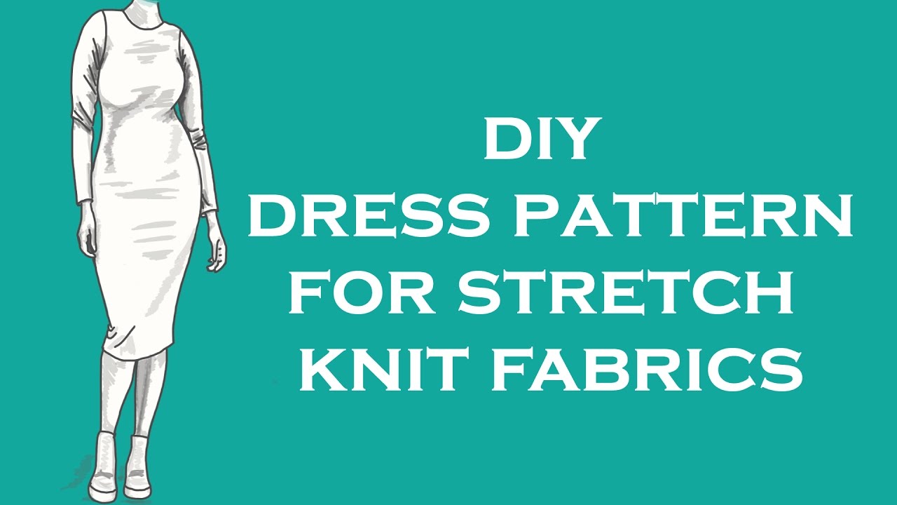 Making a block pattern for stretch knit fabrics 