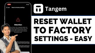 How To Reset Tangem Wallet !