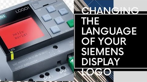 Master Siemens Display Language: Step-by-Step#Siemens Logo