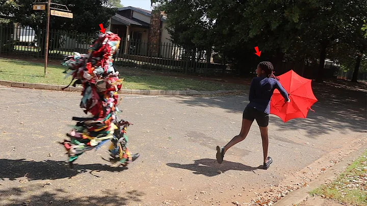 MAD MAN PRANK IN SOUTH AFRICA #fyp #viral #funny #prank #ghostprank #madmanprank