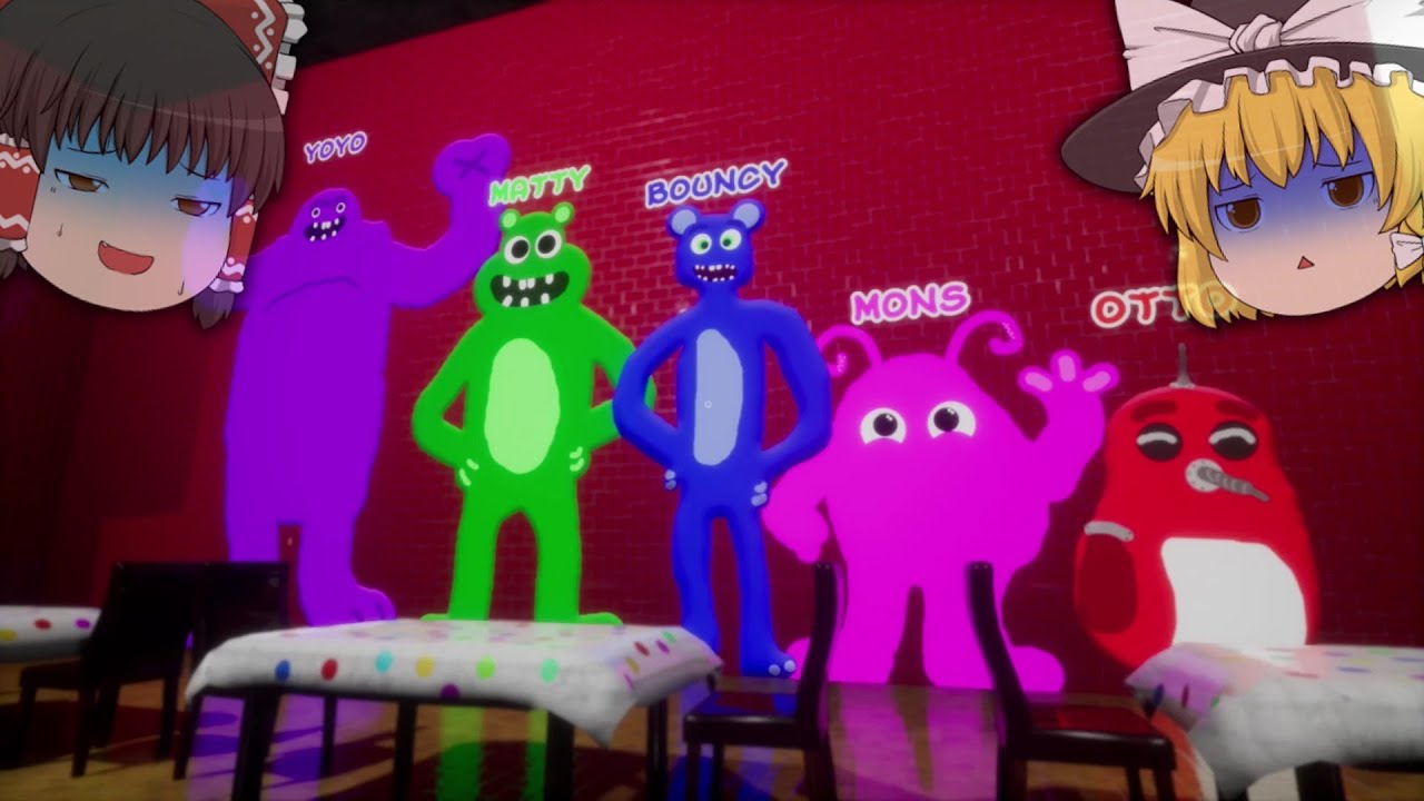 【ゆっくりホラー】寂れたレストランに巣食う奇妙な怪物たちの正体とは…【Maze of Bouncy Bear】