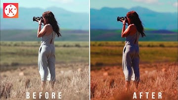 Cinematic Color Grading + Wipe Animation In Kinemaster 🔥