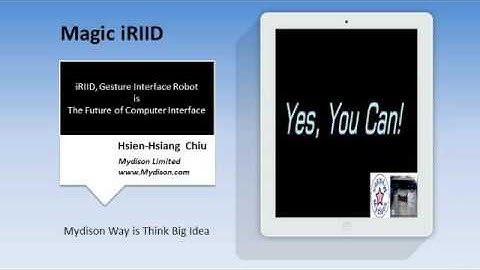 Mydison Limited Magic iRIID Gesture Interface Robot