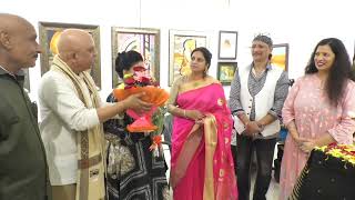 Exhibition organised & managed for Artist Anuradha & Zuber Sayed by Anjali Arora