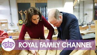 Prince and Princess of Sails! William & Kate Tour Cornwall Maritime Museum