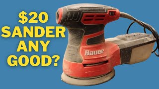 Harbor Freight's Bauer Random Orbital Sander (Corded) Review