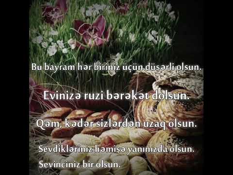 NOVRUZ BAYRAMI UCUN SUPER TEBRIK Whatsapp statusu ( bayraminiz mubarek )