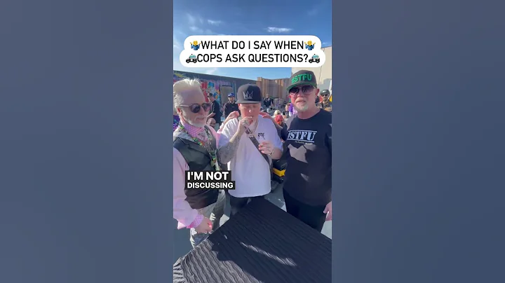 What Do I Say When Cops Ask Questions? #potbrothersatlaw #invokethe5th #neverconsent #education