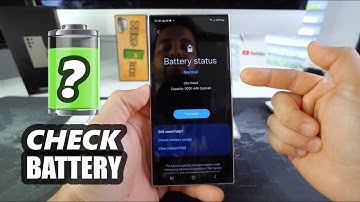 How to Check the Battery Status on a Samsung Galaxy S24 | S24+ | S24 Ultra
