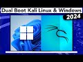 How to Dual Boot Kali Linux 2024.1 and Windows 11 (Under 10 Minutes)