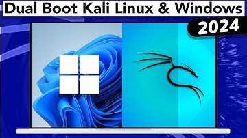 How to Dual Boot Kali Linux 2024.1 and Windows 11 (Under 10 Minutes)