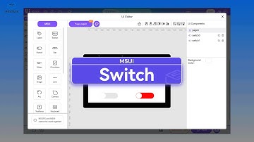 【M5UI Basic Tutorial 】LVGL Switch