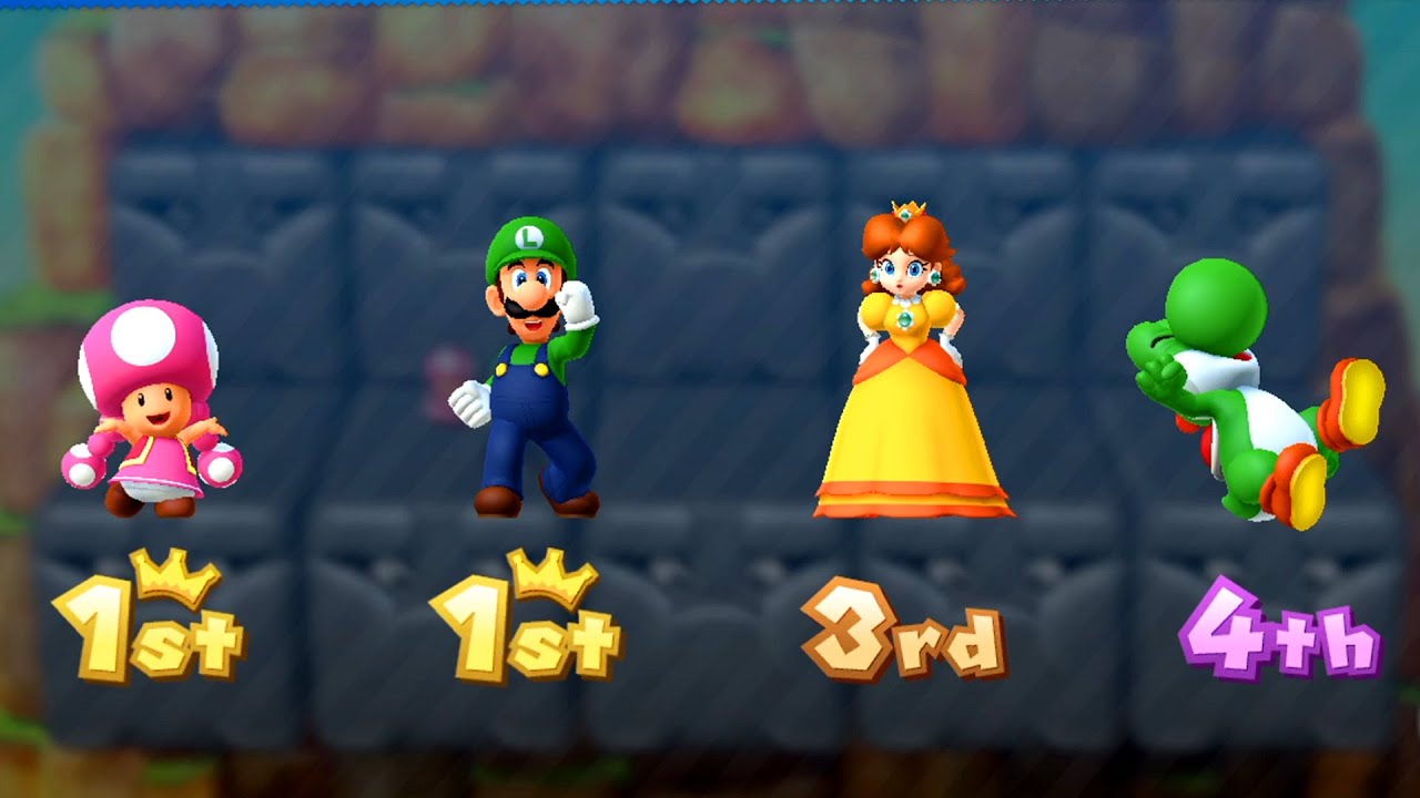 [마리오 파티10] 코인 챌린지 7라운드 토아데트 Vs 데이지 Vs 루이지 Vs 요시 (마스터 난이도)