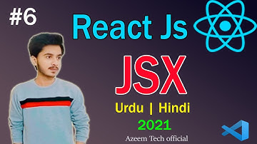 JSX in React Js | [Urdu / Hindi] 2021