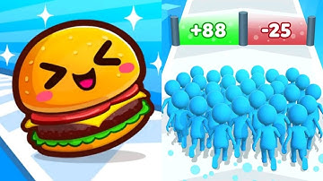 Food Run VS Count Master Max All Levels Gameplay Android,iOS NEW UPDATE