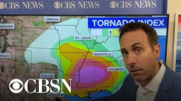 Dangerous storms could spawn tornadoes across southern U.S.