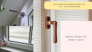 Face Mount Blinds Installation for Narrow Depth Windows: Step by Step Guide