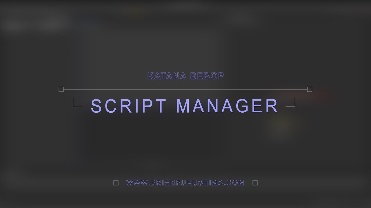 Script Manager