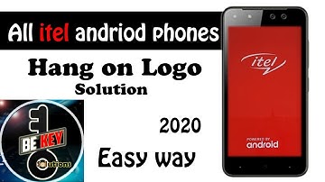 All itel Hang on logo easy solution