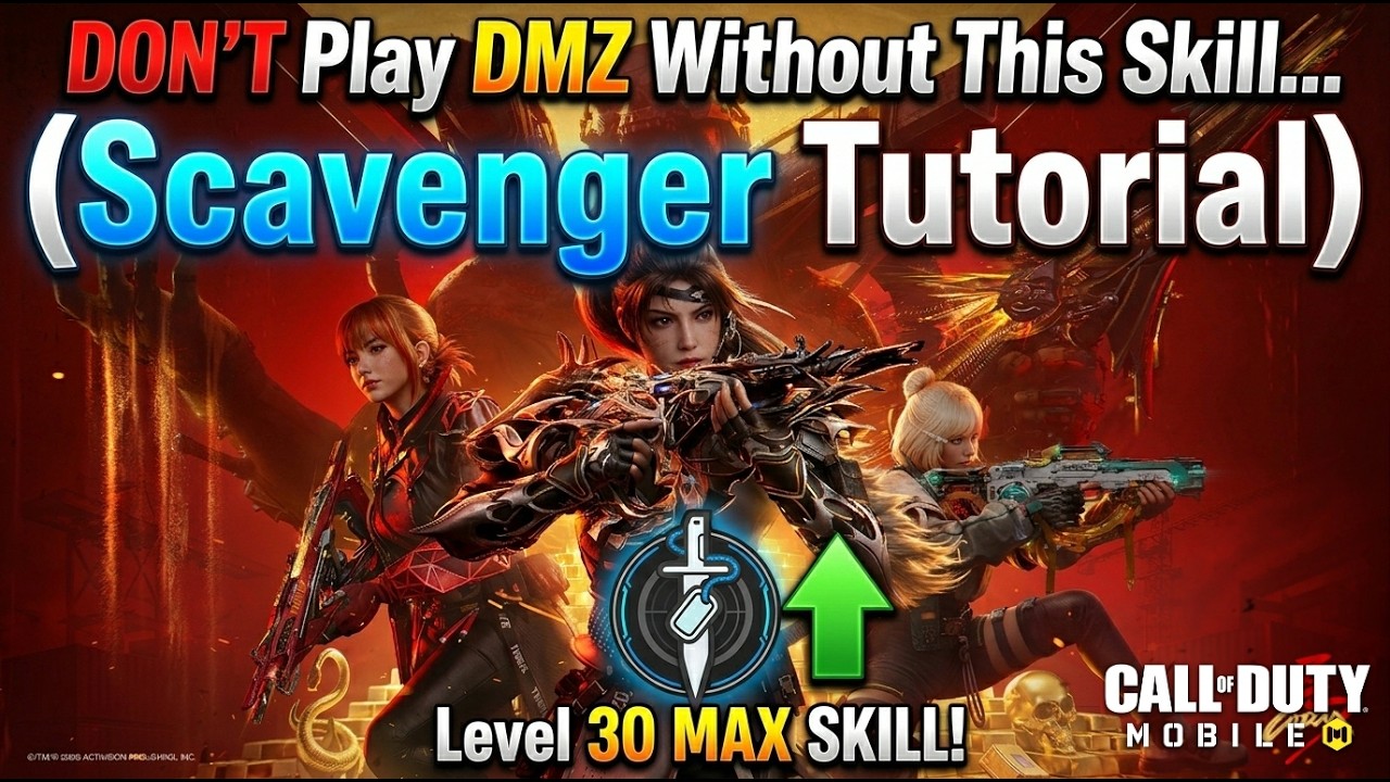 The UNLIMITED Loot Build: Scavenger Skill Guide (CODM DMZ) - YouTube