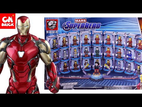 Lego Marvel's Avengers all LEGO Iron Man Transformations | Hulkbuster. 