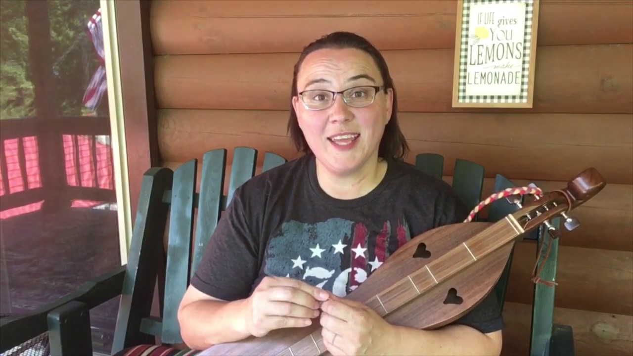 Guarda Mountain dulcimer Brahms Lullaby with tabs su YouTube Guarda Mountain dulcimer Brahms Lullaby with tabs su YouTube