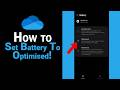 How To Set Battery To Optimised on One Drive [NEW]